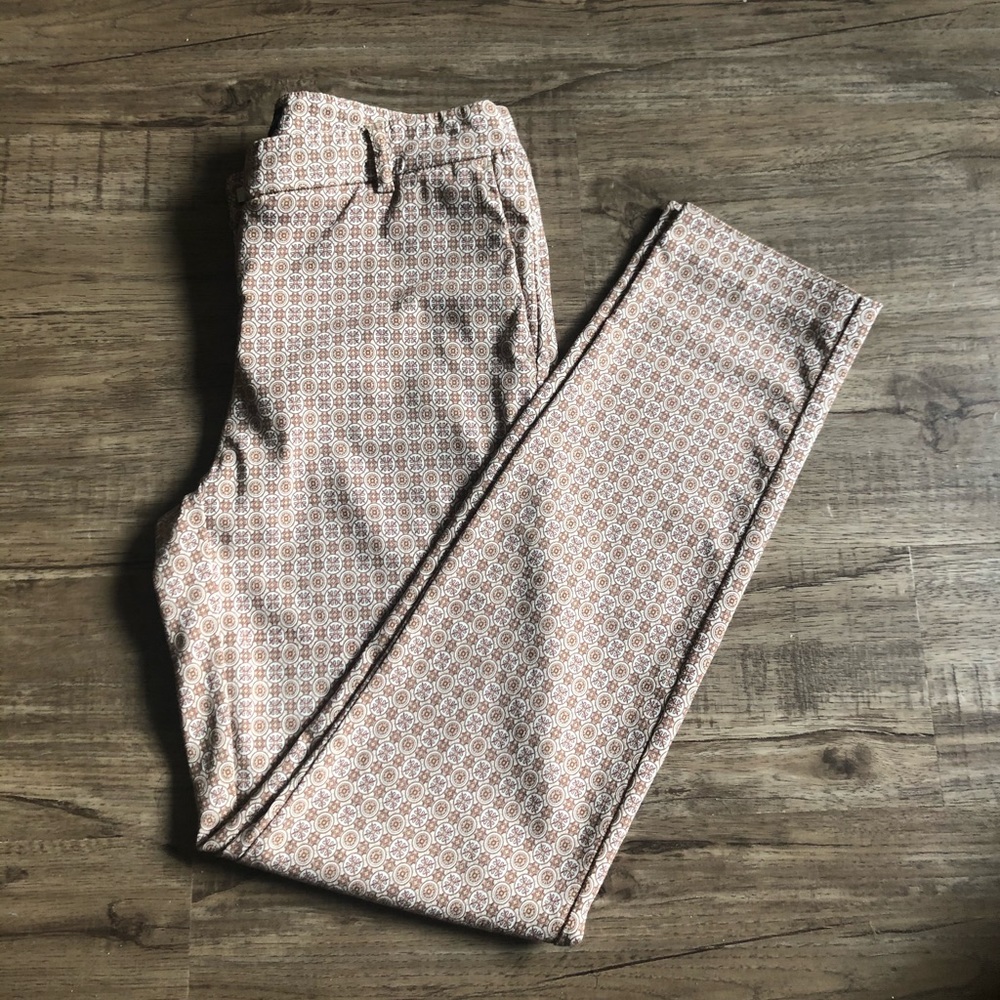 pattern dress pant